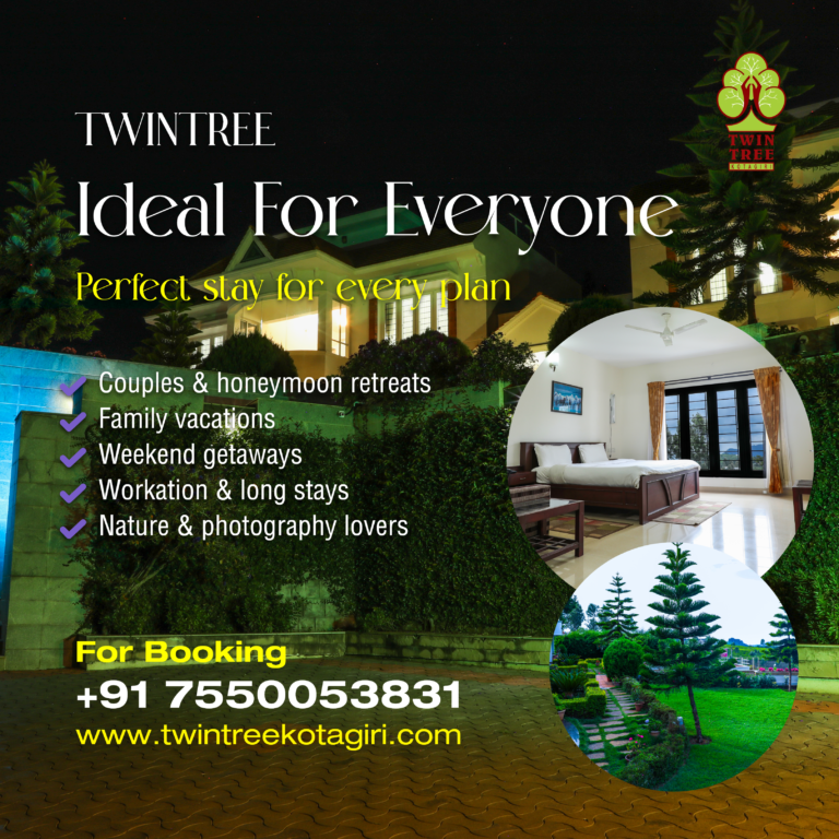 Read more about the article Cool breeze, scenic views, and peaceful stays — your perfect weekend retreat is waiting.